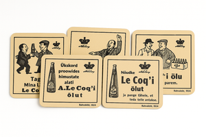 Retrošarmiga klaasialused kaasa tuleb kaks tükki